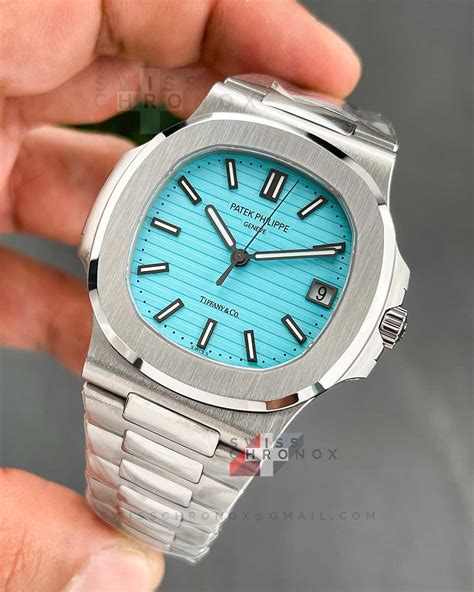 patek philippe nautilus blue dial.